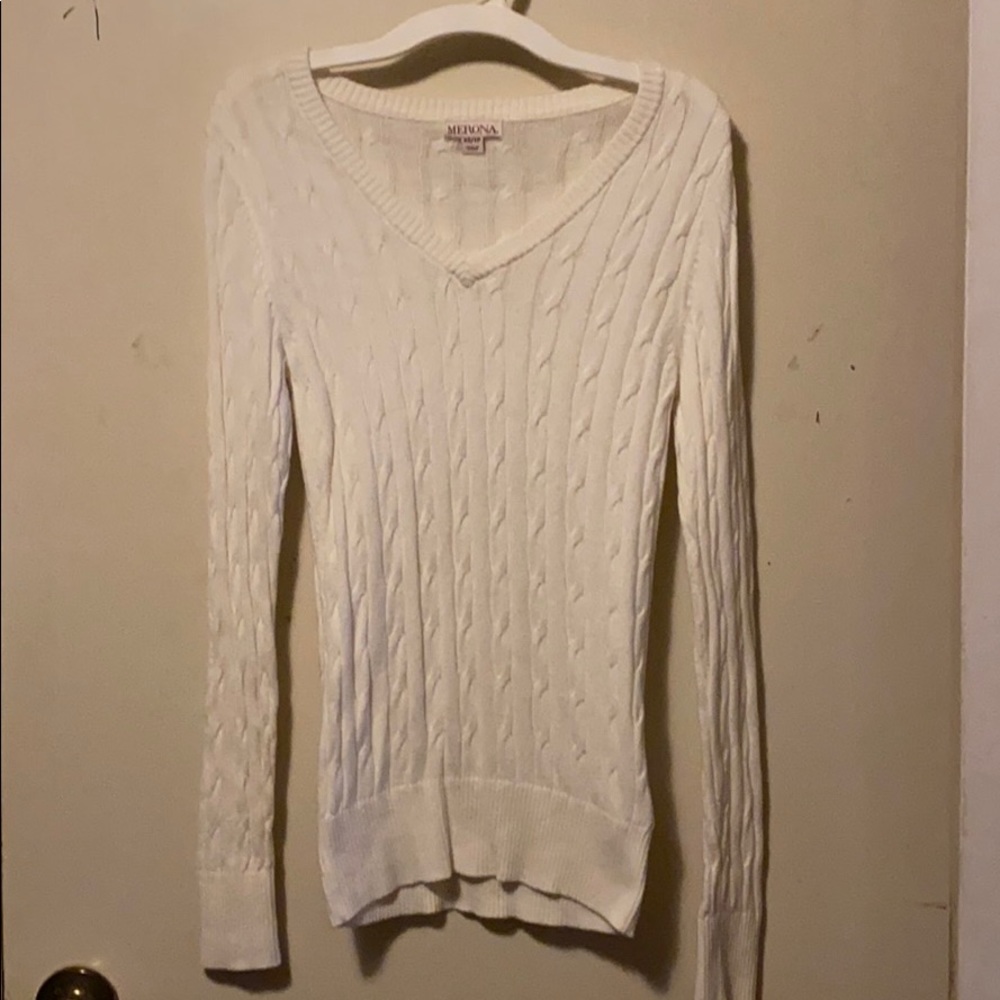Merona White Sweater size XS
